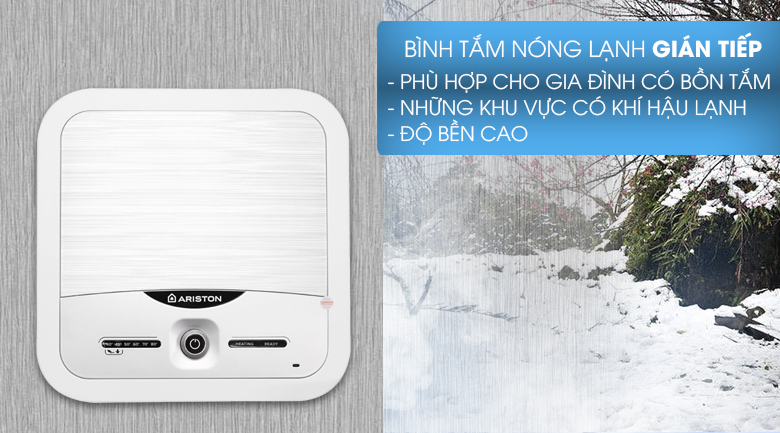 Bình chứa 15 lít - Bình nóng lạnh Ariston 15 lít AN2 15 LUX 2.5 FE