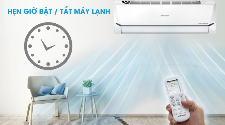 hẹn giờ-Máy lạnh Sharp AH-X18XEW