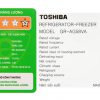 Tu Lanh Toshiba Inverter 555 Lit Gr Ag58va Xk