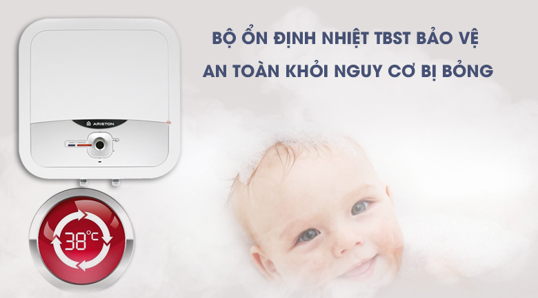 Bộ ổn định nhiệt TBST - Bình nóng lạnh Ariston AN2 RS 15 lít