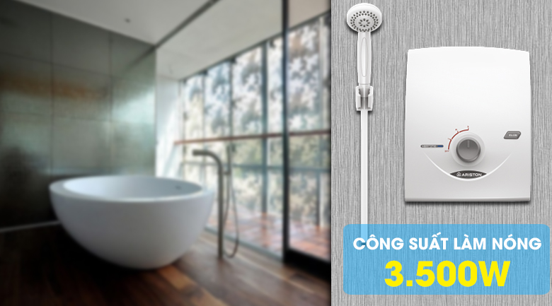 Công suất 3.500W - Máy nước nóng Ariston SB35E-VN