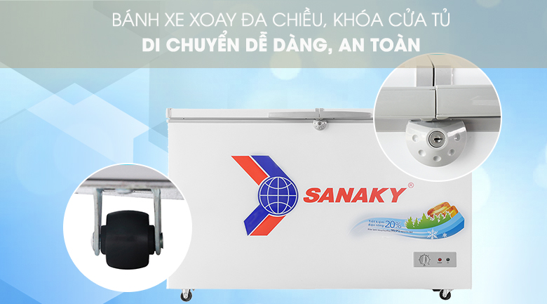 Tủ đông Sanaky 305 lít VH-4099A1