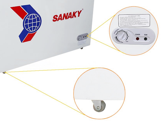 Tủ đông Sanaky 1100 lít VH-1199HY