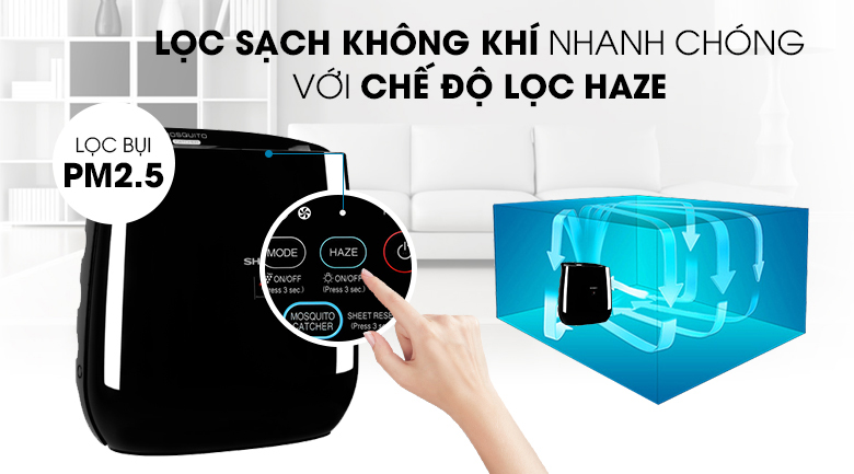 Máy lọc không khí Sharp FP-JM30V-B