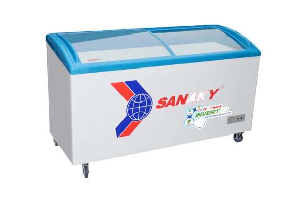 Tu Dong Mat Kinh Cong Inverter Sanaky 210 Lit Vh 2899k3