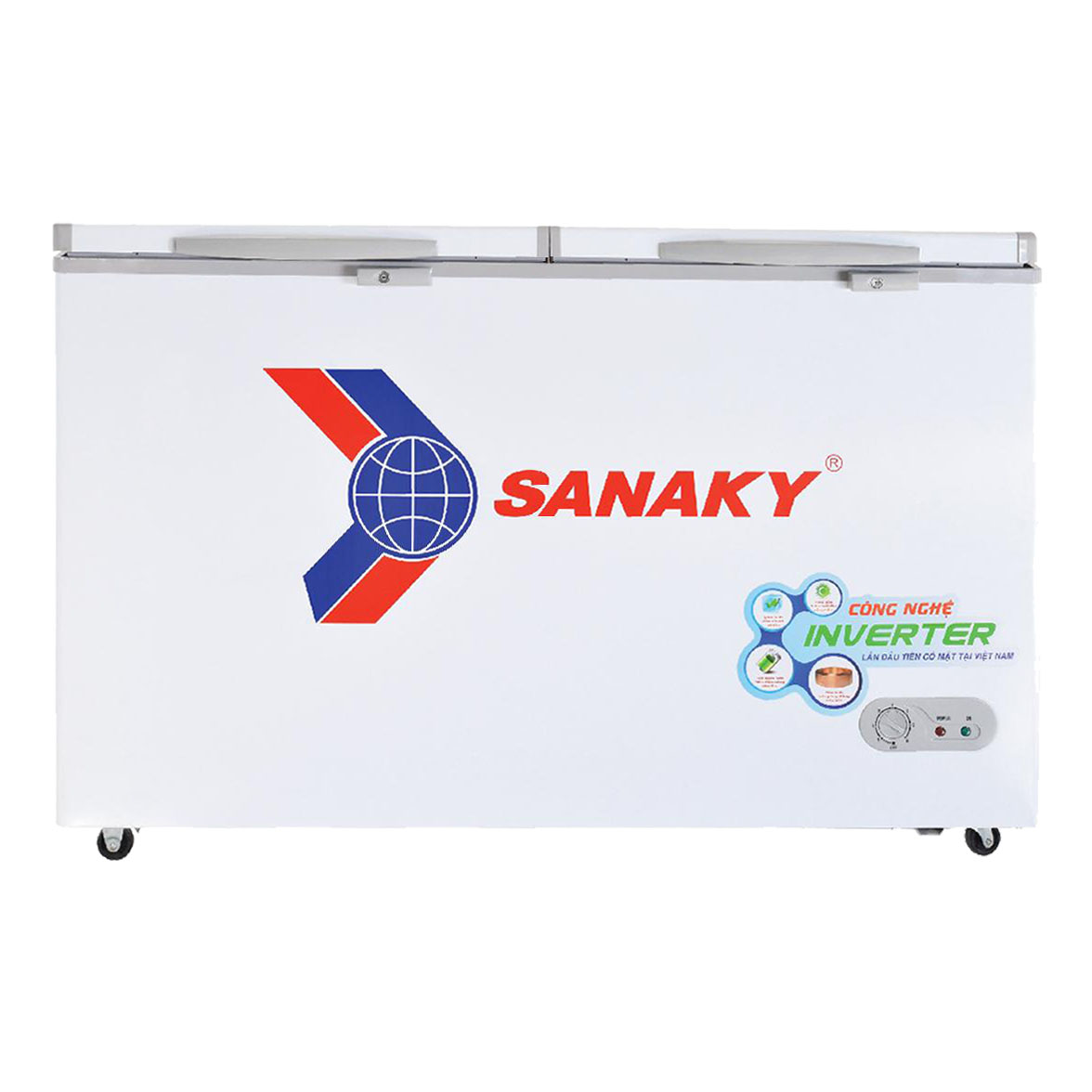 Tu Dong Sanaky Inverter 400 Lit Vh 4099a3