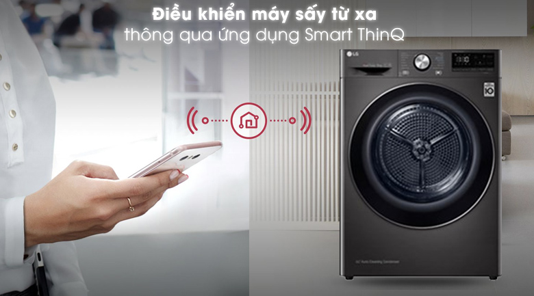 Máy sấy LG 9 Kg DVHP09B