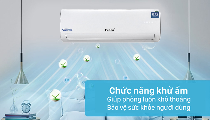 Điều hòa Funiki 18000BTU 2 chiều inverter HIH18TMU