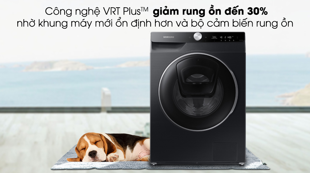 Máy giặt Samsung AI AddWash Inverter 12kg WW12TP94DSB/SV