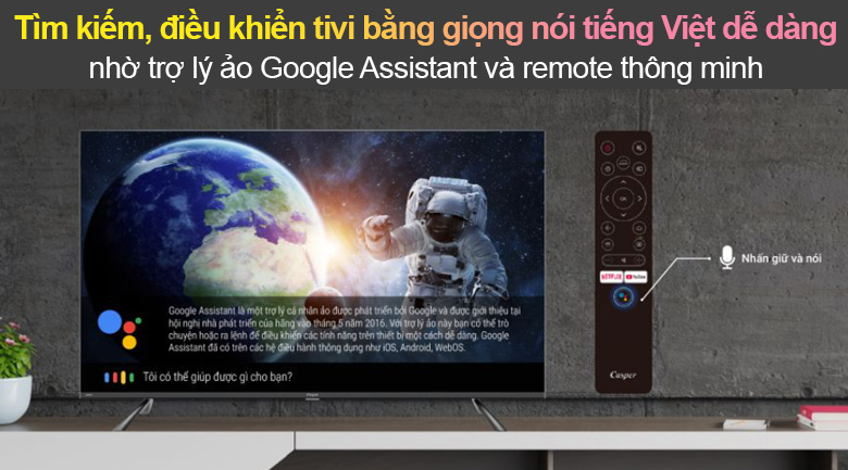 Android Tivi Casper 4K 50 inch 50UG6100