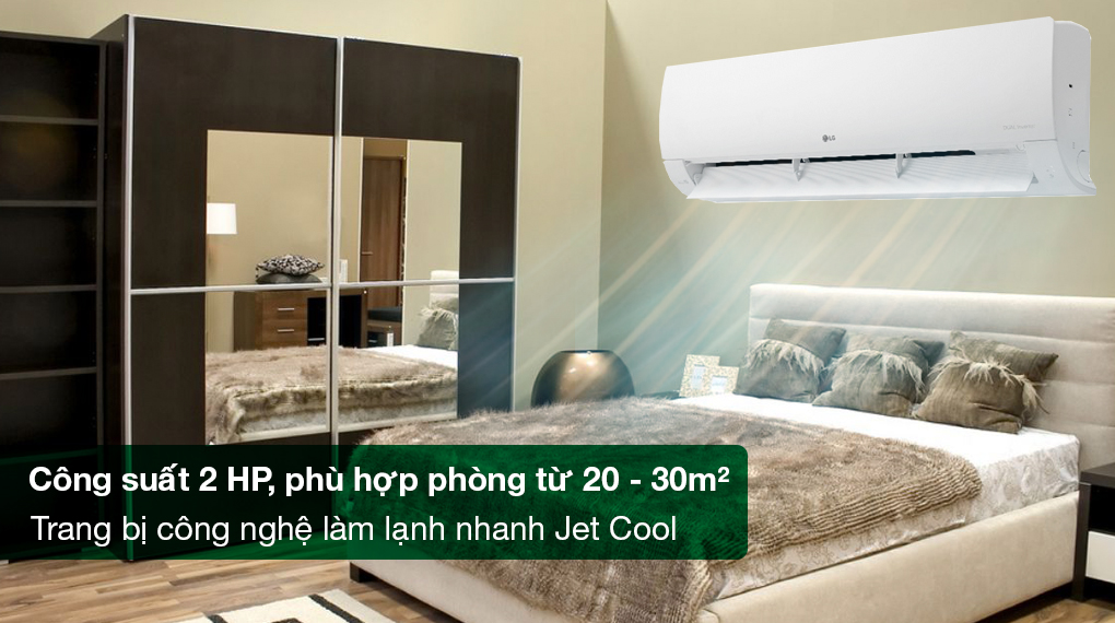 Máy lạnh LG Inverter 2 HP V18WIN