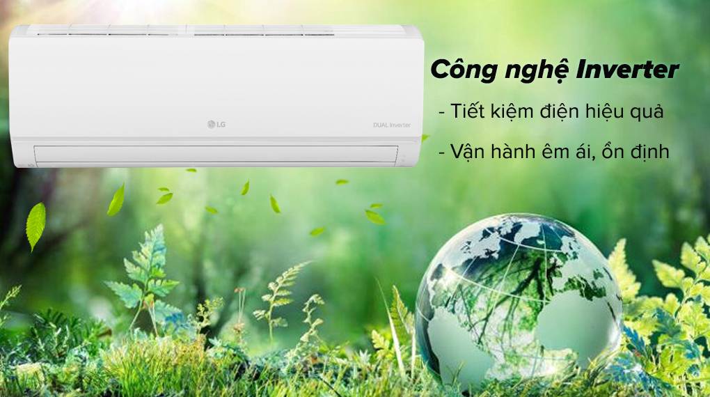 Điều hòa LG Inverter 8800 BTU V10WIN