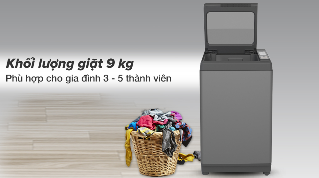 Máy giặt Aqua 9 kg AQW-S90CT S