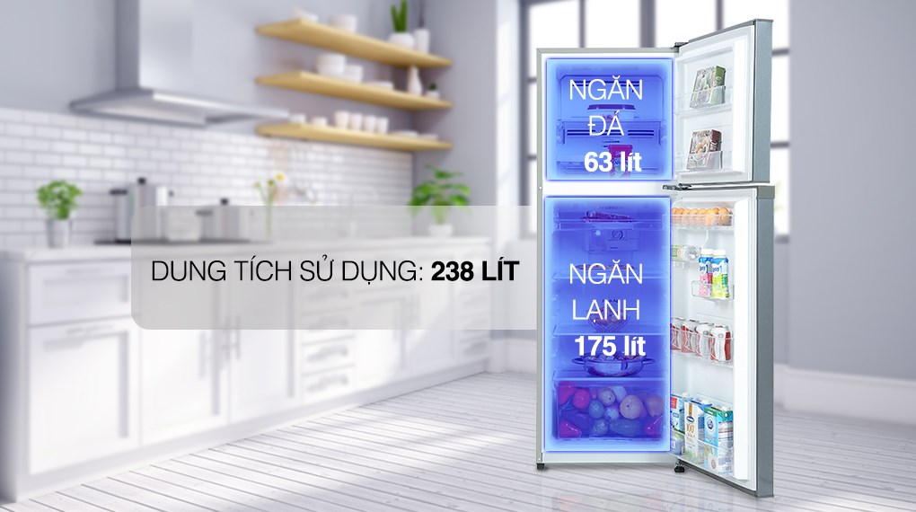 Tủ lạnh Casper Inverter 238 lít RT-250VD