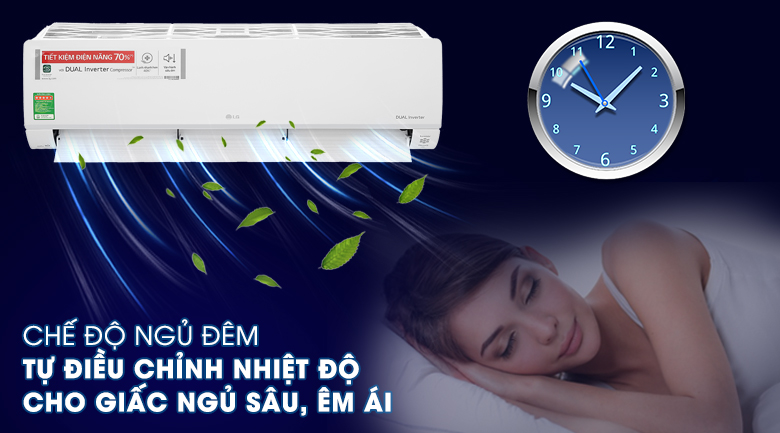 Điều hòa LG Inverter 18000 BTU 1 chiều V18API1 gas R-32