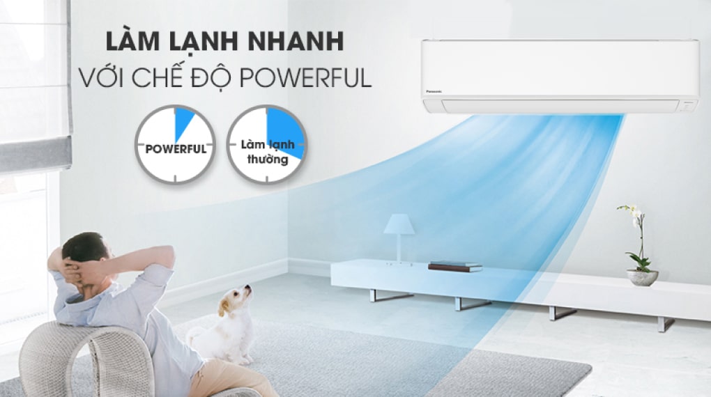 Điều hòa Panasonic Inverter 18000 BTU 2 chiều YZ18XKH-8 gas R-32