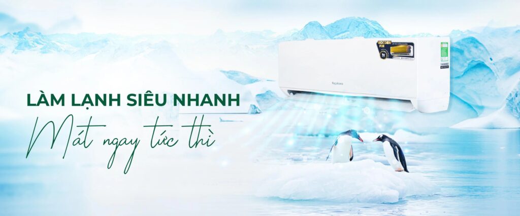 Điều hoà Nagakawa 9000 BTU 1 chiều NS-C09R2T30 gas R-32