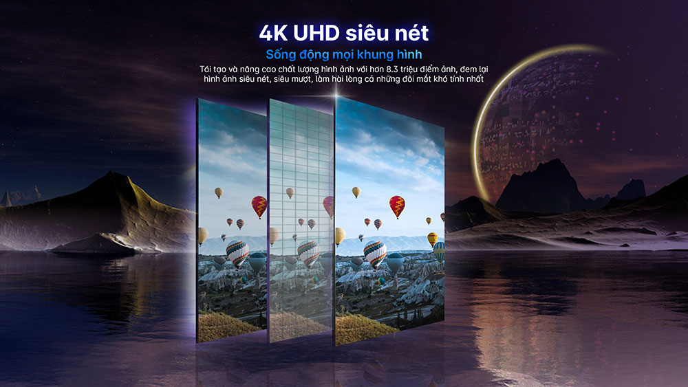 Android Tivi AQUA 4K 55 Inch LE55AQT6600UG