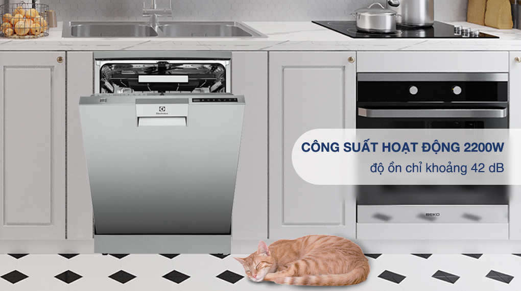 Máy rửa bát độc lập Electrolux 13 bộ ESF8730ROX