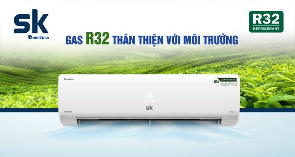 Điều hòa Sumikura Inverter 9000 BTU 1 chiều APS/APO-092/GOLD gas R-32