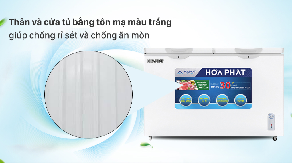 Tủ đông Funiki - Hòa Phát 1 ngăn 352 lít HCF-666S1Đ2